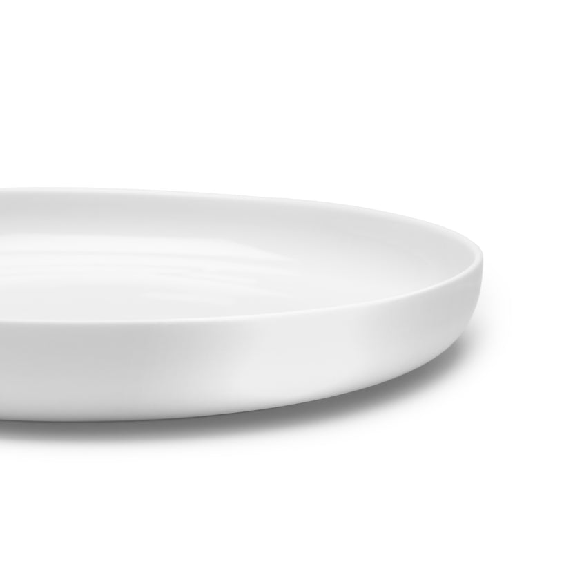 Serax Base hoog bord L wit 24x24x3 cm – wit dinerbord voor restaurant en catering