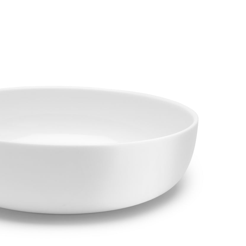 Serax Base diepbord S wit H 4,5 cm – bord voor voorgerecht in de bistro