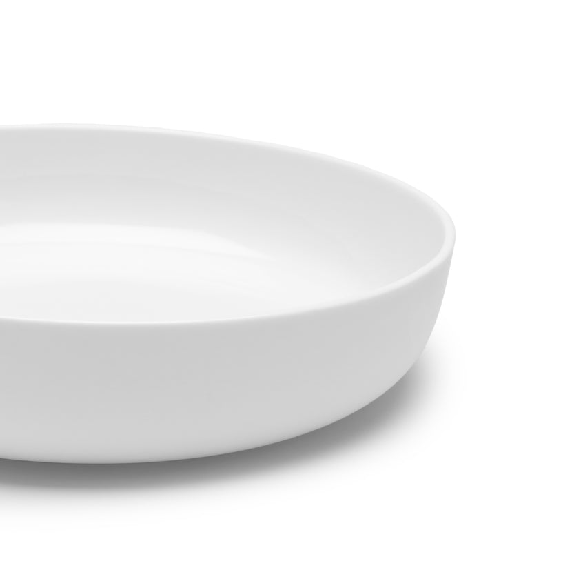 Serax Base diep bord M wit 20x20x4,5 cm – diep bord voor soep en pasta