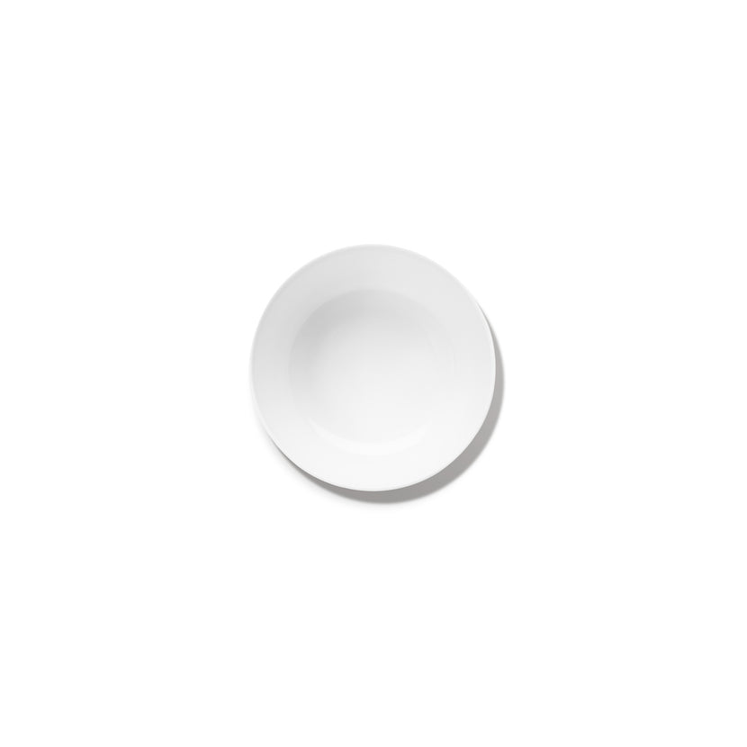 Serax Base lage kom S wit 12 cm – witte lage kom voor voorgerechten in de horeca