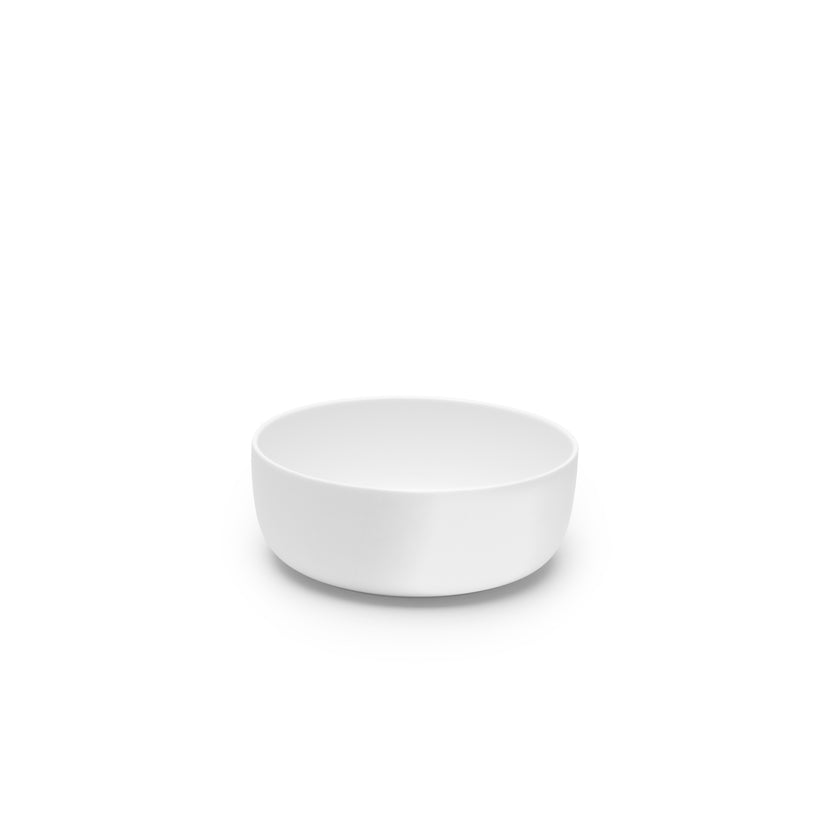 Serax Base lage kom M wit 16x16x6 cm – lage kom voor salade en soep in de horeca