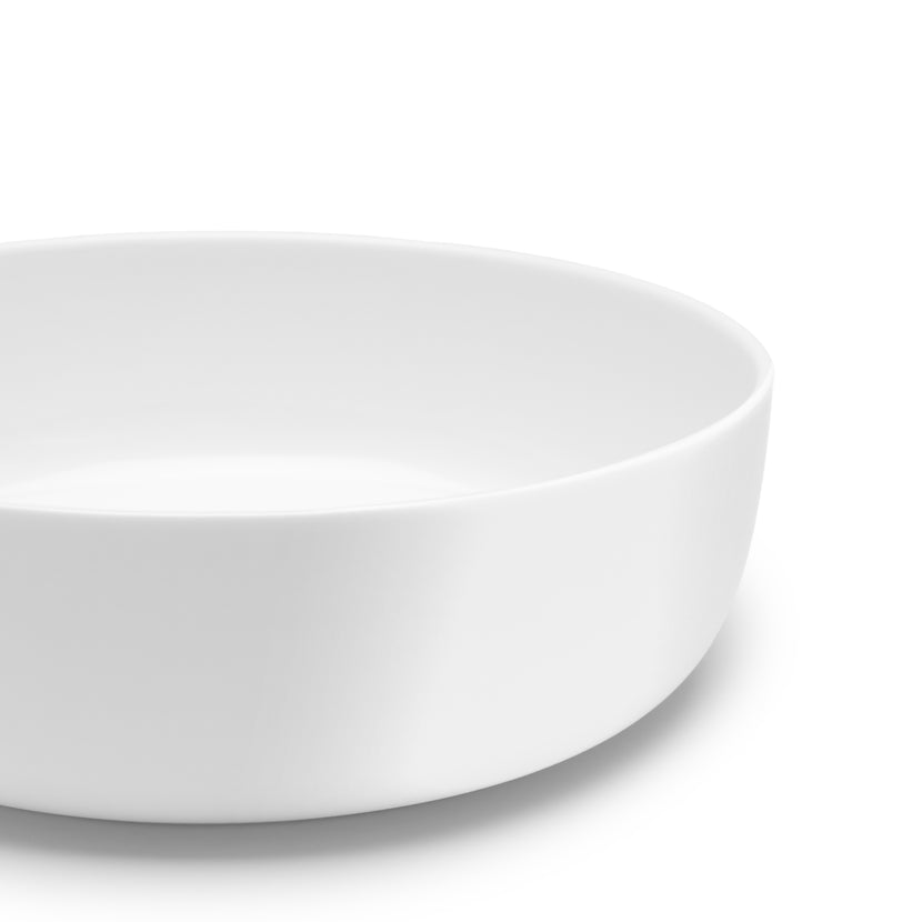 Serax Base lage kom L wit 20x20x6 cm – ruime lage kom voor pasta en salade