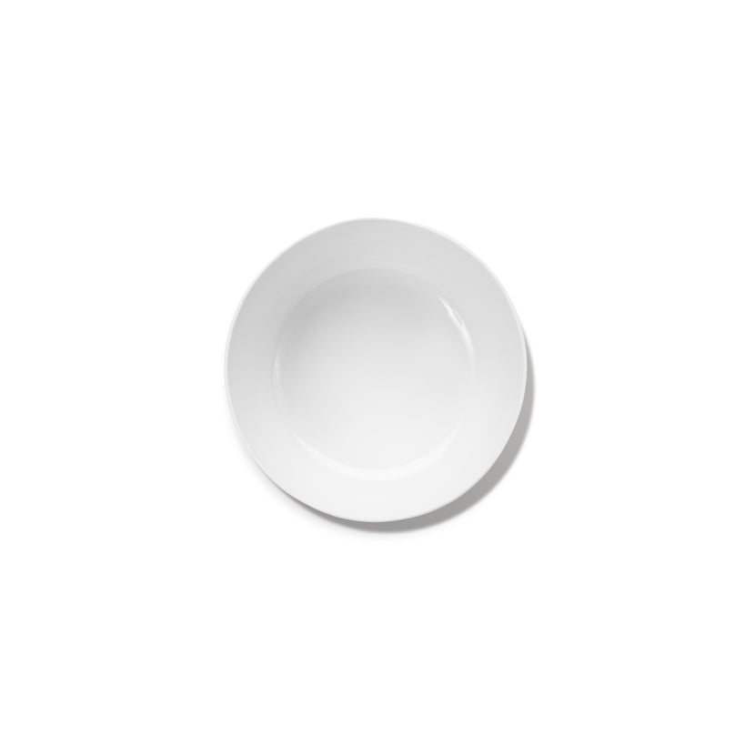 Serax Base diepe kom M wit 16 cm – witte soepkom voor restaurant en catering