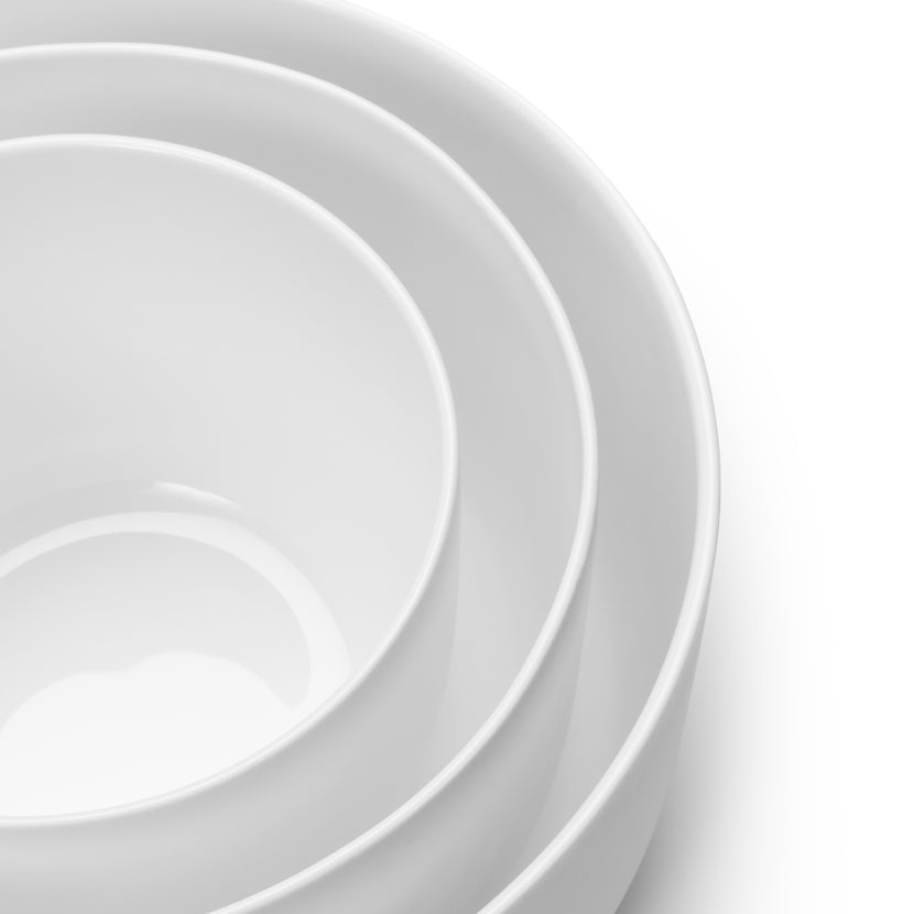 Serax Base diepe kom medium wit – wit serviesgoed voor hotel en restaurant