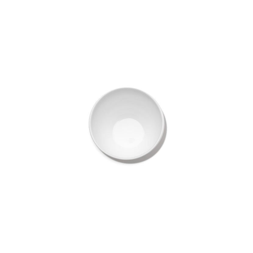 Serax Base espressokop met oor geglazuurd wit – minimalistisch koffieservies voor de horeca