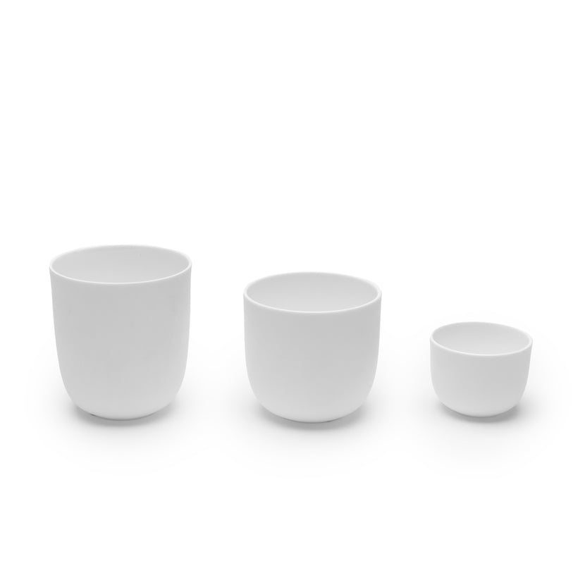 Serax Base espressokopje wit 6 x 6 x 4,5 cm – espressoservies voor fine dining en koffiebar