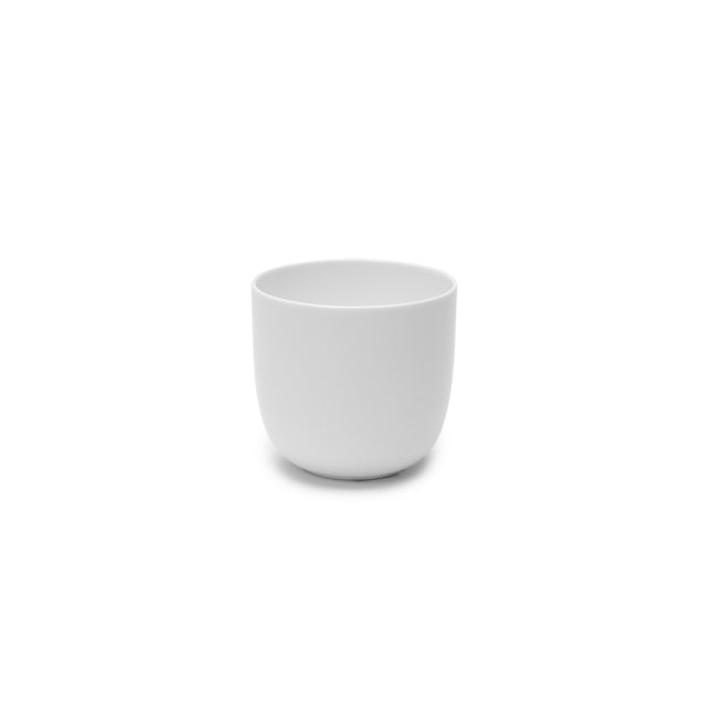 Base Coffee Cup W/O Handle Glazed White L 8 W 8 H 7.5 4/Box – Serax