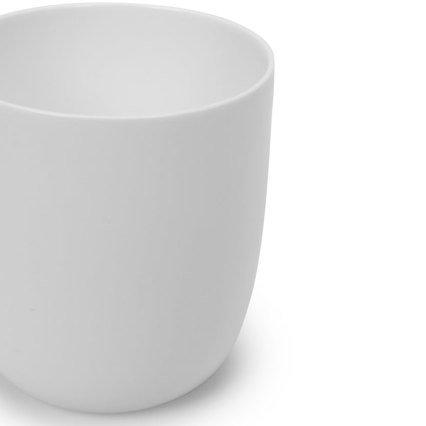 Serax Base theekopje wit zonder oor H 9 cm – strak servies voor lunchroom en horeca