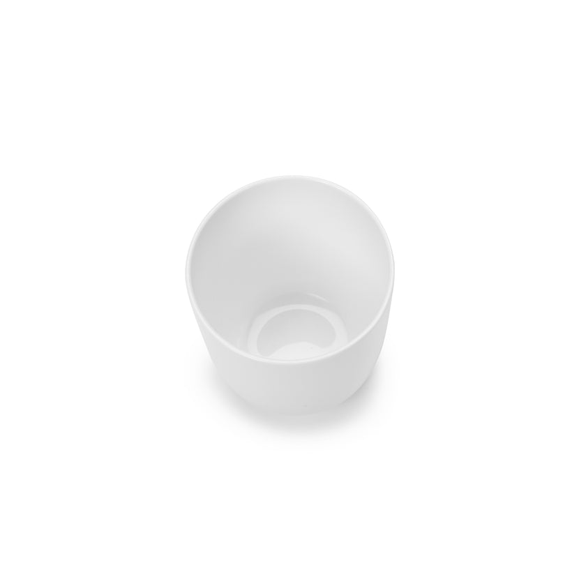 Serax Base theekop zonder oor geglazuurd wit 8 cm – theeservies voor restaurant en hotel