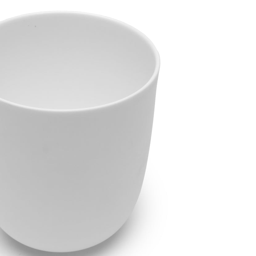 Serax Base theekop zonder oor wit 9 cm – witte theekop voor restaurant en hotel