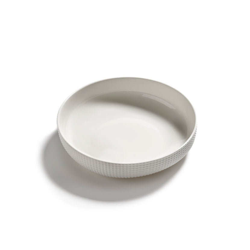 Serax Nido serveerbord rond klein wit 19 cm – bord om te delen in bistro en café