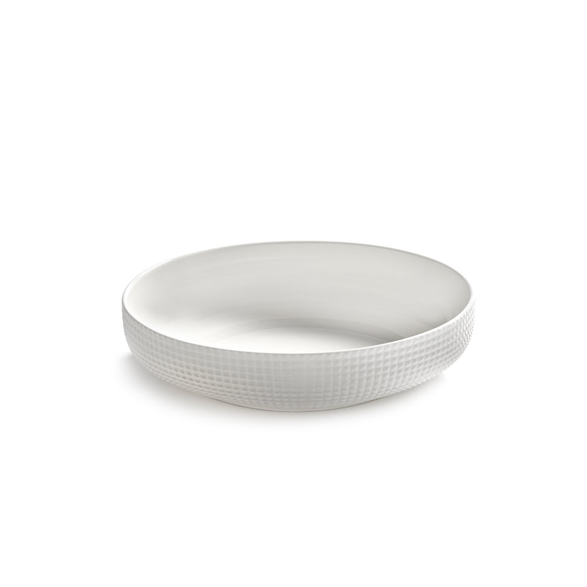 Nido Serving Plate Round M White L 21 W 21 H 5 cm 2/Box – Serax