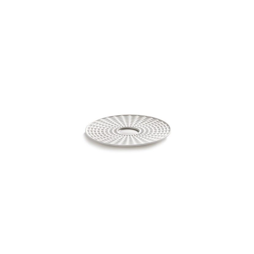 Nido Saucer Coffee Cup White L 11.5 W 11.5 H 0.9 cm 4/Box – Serax