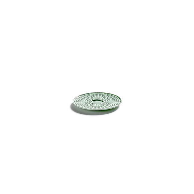 Nido Saucer Coffee Cup Green L 11.5 W 11.5 H 0.9 cm 4/Box – Serax