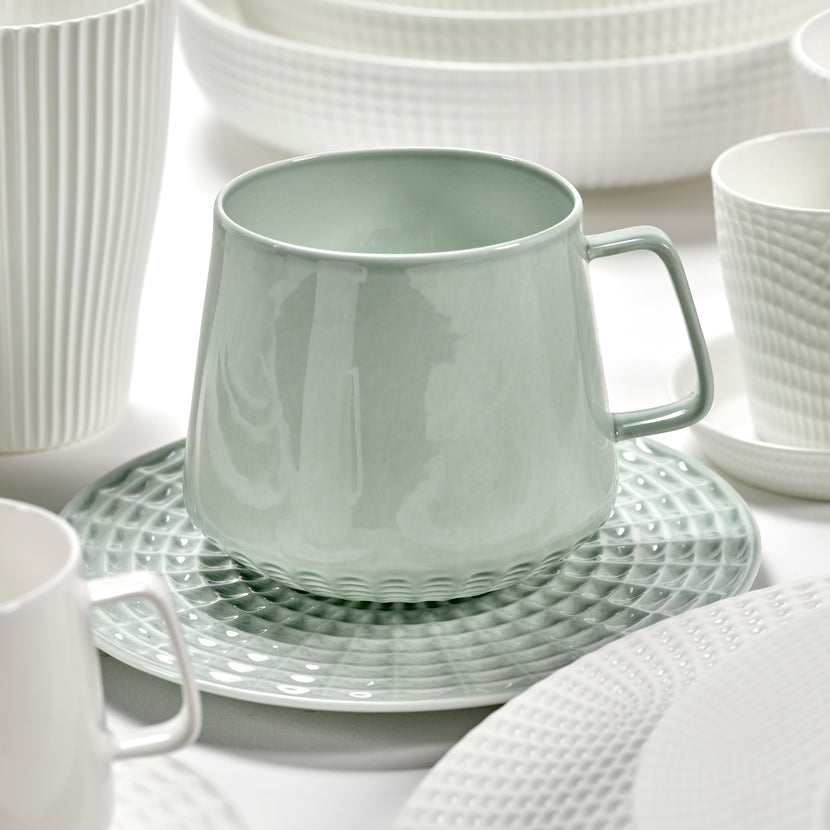 Serax Nido cappuccinokop groen – groen koffieservies voor de professionele horeca