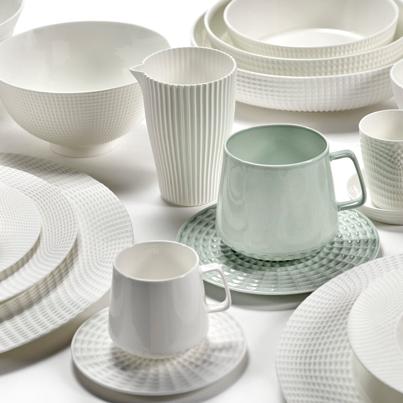 Serax Nido cappuccinokop groen – gekleurd kopje voor koffie in restaurant en café