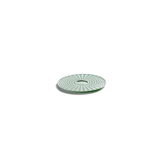 Nido Saucer Cappuccino Cup Green L 13.8 W 13.8 H 0.1 4/Box – Serax