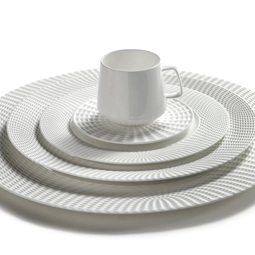 Serax Nido schotel theekop wit 14,5 cm – wit theeservies voor hotel en café