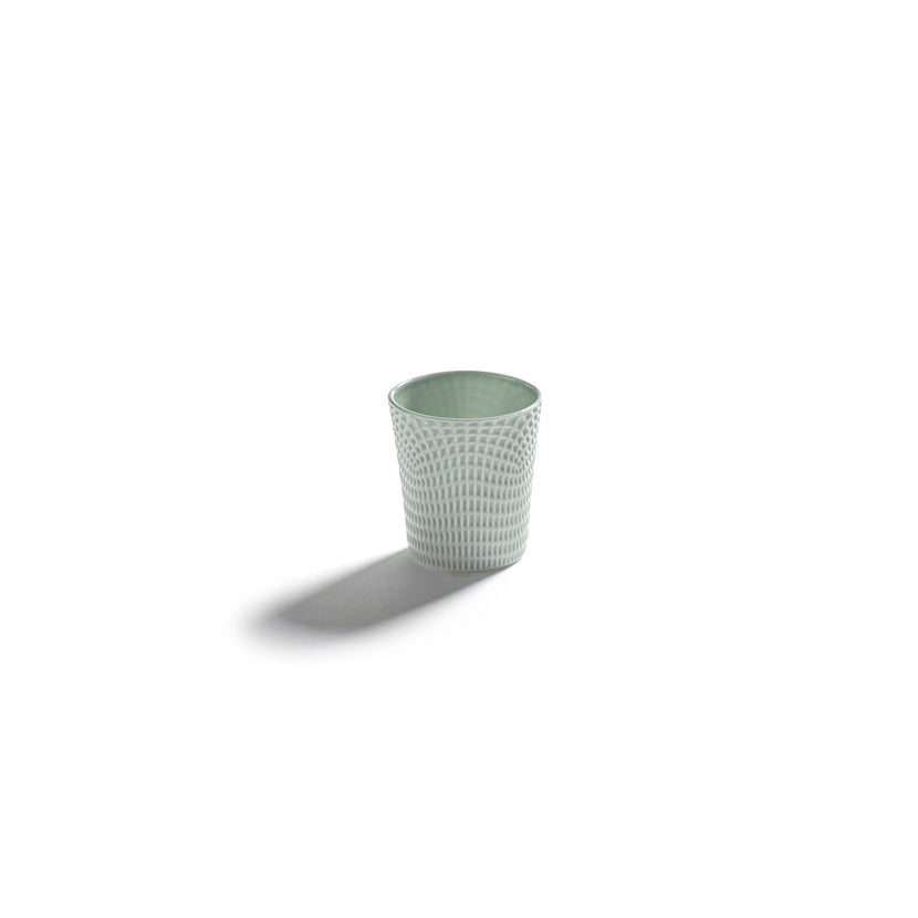 Serax Nido kopje groen 6,5 cm – klein gekleurd kopje voor koffie in de horeca