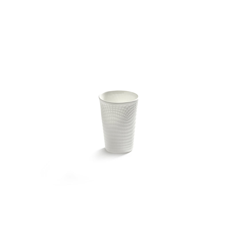 Serax Nido kop °3 wit 6 x 6 x 8,5 cm – hoge keramische kop voor koffie en thee