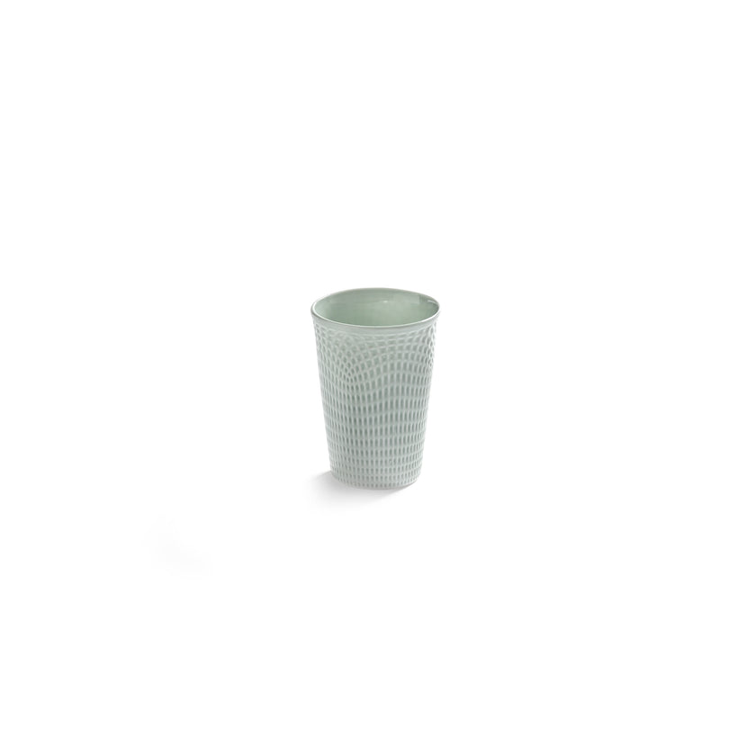 Serax Nido kop °3 groen 6 x 6 x 8,5 cm – groene keramische kop voor koffie in restaurants