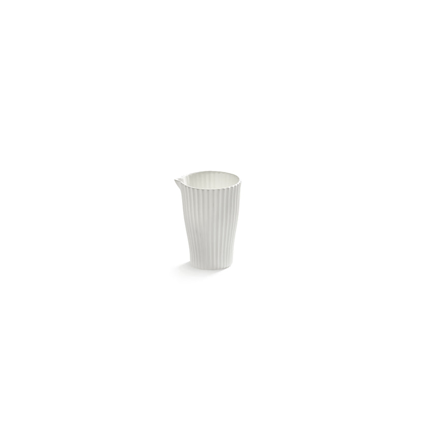 Serax Nido kannetje S wit 5,5 x 5 x 7 cm – keramisch melkkannetje voor de horeca