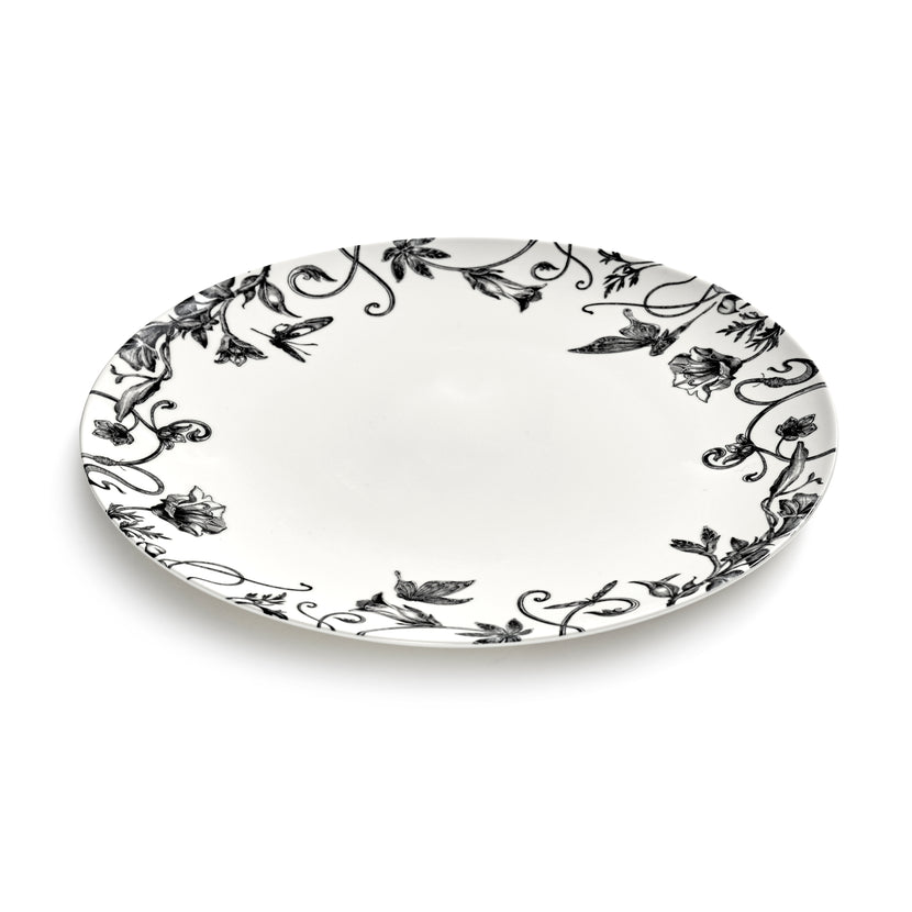 Serax Tomorrowland bord XL Floral Fantasy – groot porseleinen serveerbord met bloemenprint