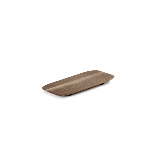 Nido Tray S Walnut L 24 W 12 H 1.8 cm 2/Box – Serax