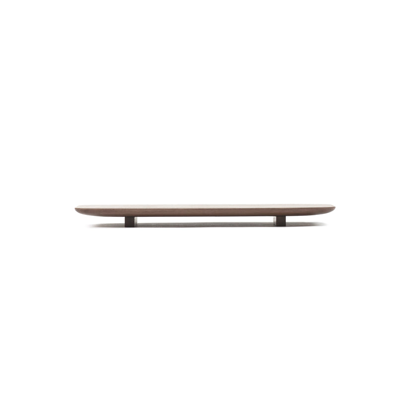 Serax Nido serveerplank S walnoot 24x12 cm – houten dienblad voor restaurant en bar