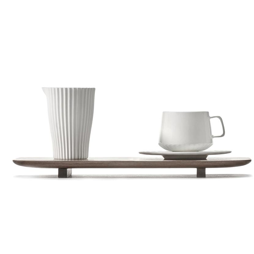 Serax Nido dienblad S walnoot 24 cm – walnoothouten serveerplank voor café en bar