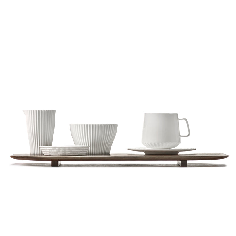 Serax Nido serveerplank groot walnoot – houten presenteerplank voor bar en bistro