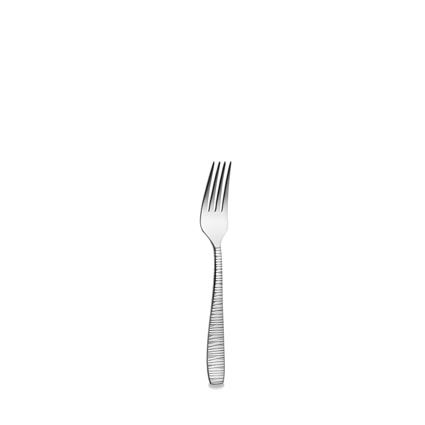Churchill Bamboo gebaksvorkje 13,8 cm – rvs bestek voor patisserie en horeca