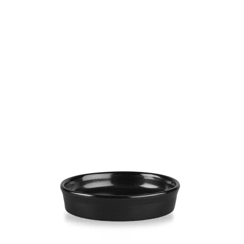 Churchill Metallic Black mezze schaaltje 114 ml – zwart keramisch tapasschaaltje