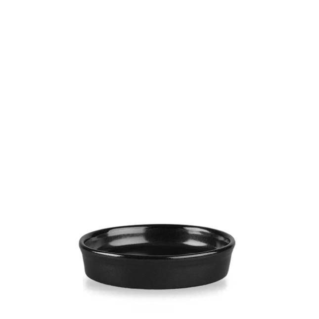 Churchill Metallic Black mezze schaaltje 114 ml – zwart keramisch tapasschaaltje