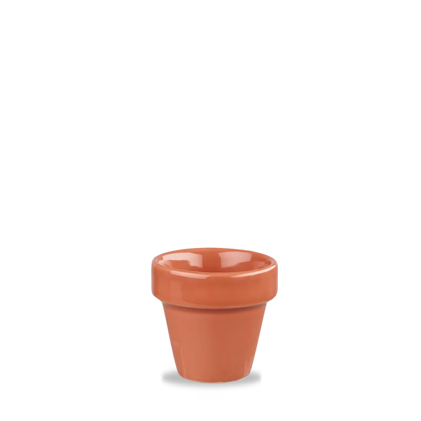 Churchill Paprika plantenpotje 114 ml – rood keramisch potje voor sauzen en decoratie