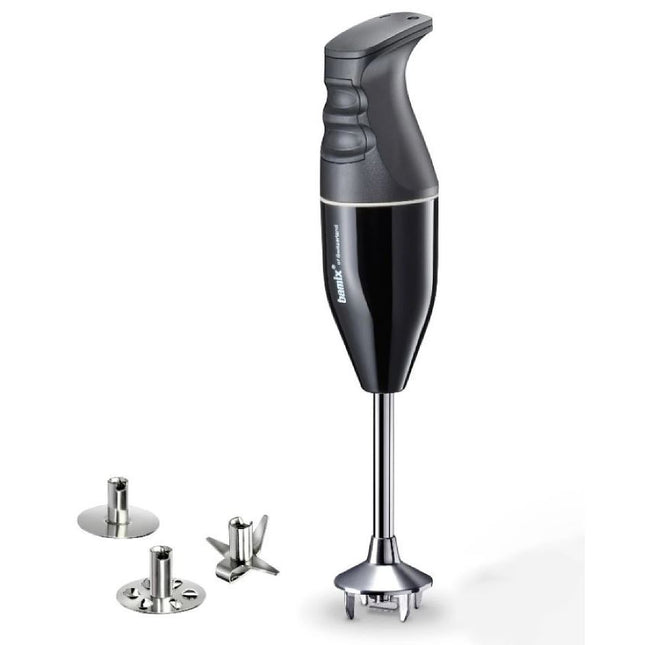 Bamix Classic staafmixer zwart 140 W – veelzijdige staafmixer voor keuken en horeca