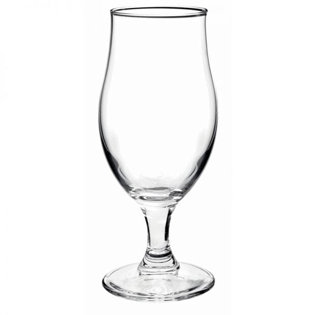 Bierglas Executive 375 ml van Bormioli Rocco – stijlvol en stevig bierglas voor horeca en thuisgebruik, verkrijgbaar bij APS Glass & Bar Supply.