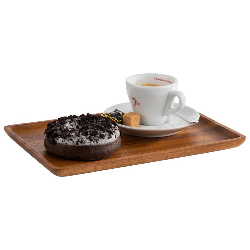 APS serveerplank detail – natuurlijke houten plank voor tapas en borrelplank in de bar