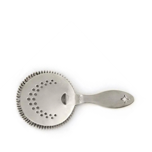 Bonzer Heritage sprung julep strainer RVS – julep zeef met veer voor cocktails