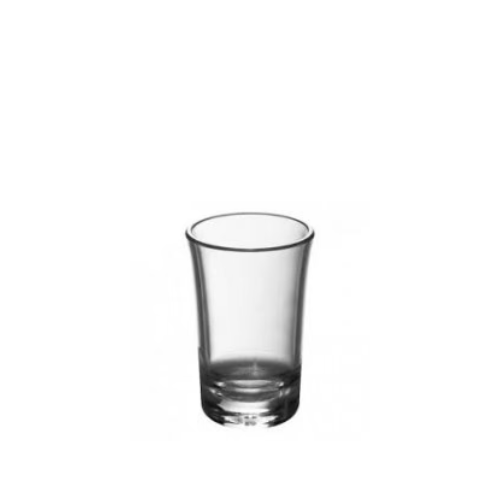EMGA Prestige borrelglas polycarbonaat – onbreekbaar shotglas voor events en terras