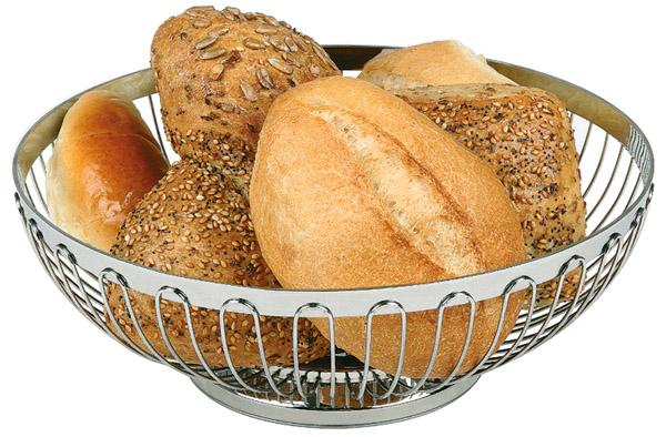 APS ronde broodmand 17 cm – tafelmandje voor brood, stokbrood en ontbijtservice