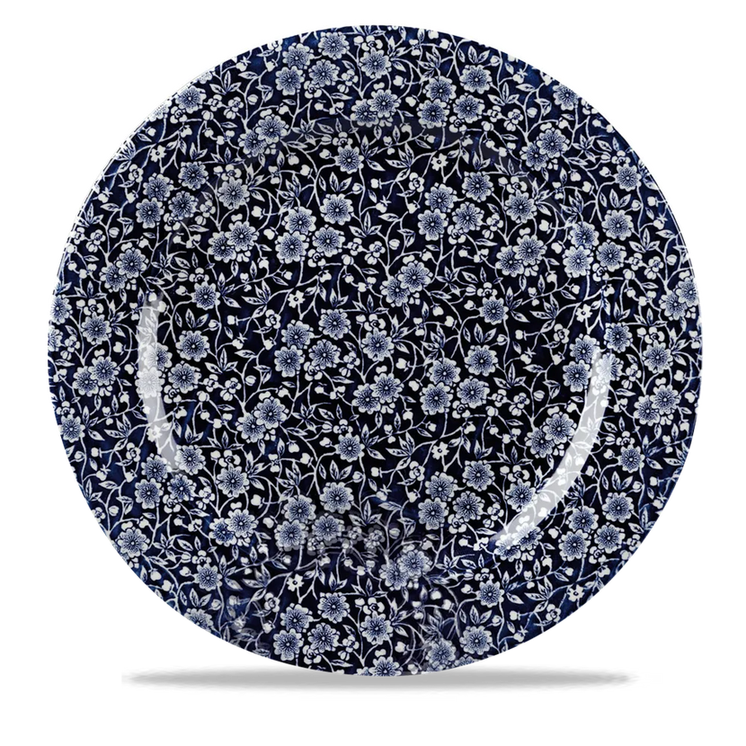 Churchill Victorian Calico Willow bord 30,5 cm – porseleinen serveerbord met willowdecor
