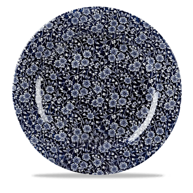 Churchill Victorian Calico Willow bord 30,5 cm – porseleinen serveerbord met willowdecor