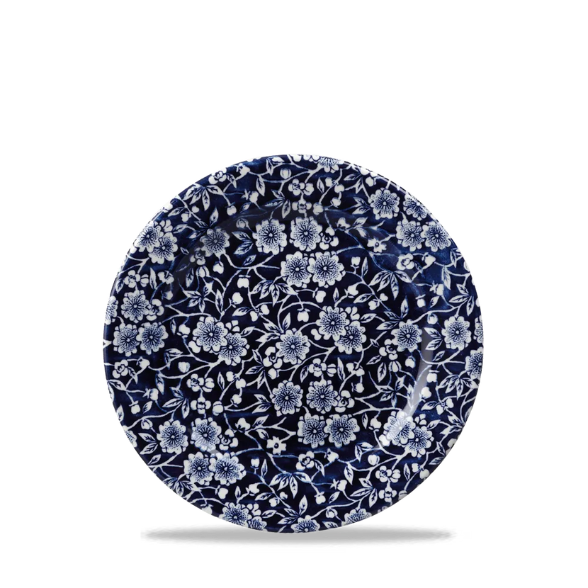 Churchill Victorian Calico Willow bord 17 cm – porseleinen broodbordje met bloemdecor