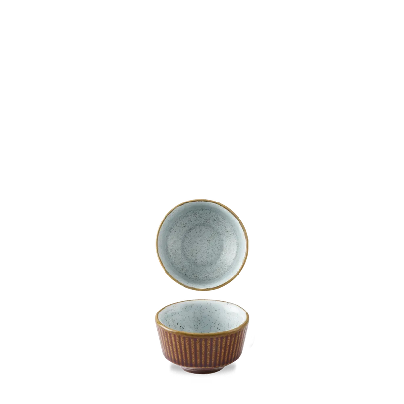 Churchill Cinnamon Duck Egg Kochi dipkommetje 110 ml – porseleinen sauskommetje voor horeca