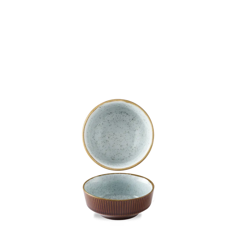Churchill Cinnamon Duck Egg Kochi ondiepe kom 260 ml – porseleinen kommetje voor restaurants