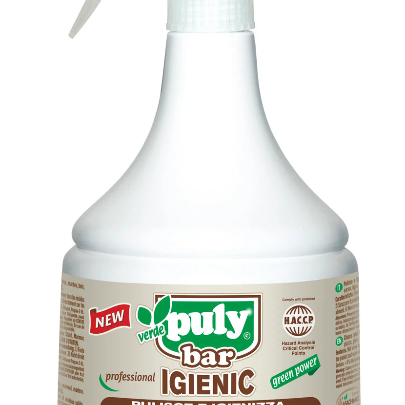 PulyCaff Barsteryl 1000 ml – desinfecterende reiniger voor bar en horeca-apparatuur