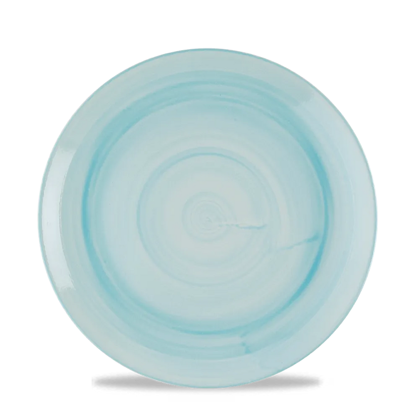 Churchill Stonecast Canvas Breeze coupe bord Ø 21,7 cm – lichtblauw bord voor fine dining