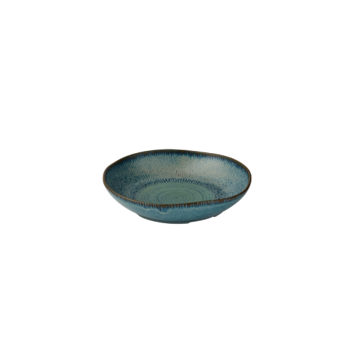 Churchill Cascade saffierblauw diepe kom 25 cm – reactief geglazuurd kom voor soep en pasta