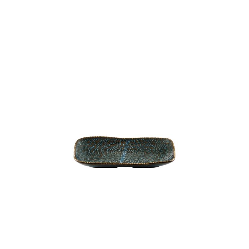 Churchill Cascade saffierblauw diepe schaal 26 x 18 cm – reactief geglazuurd schaal voor hoofdgerechten